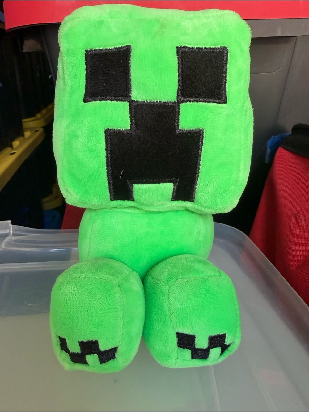 Green Minecraft Kids Piggy Bank